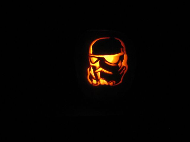 Storm Trooper Pumpkin